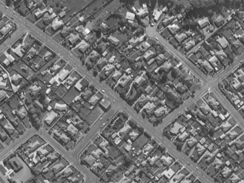105A Hoon Hay Road from the air, 1970-1974
