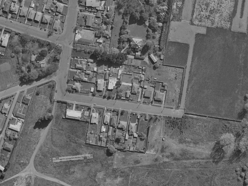 13 Butler Street from the air, 1970-1974