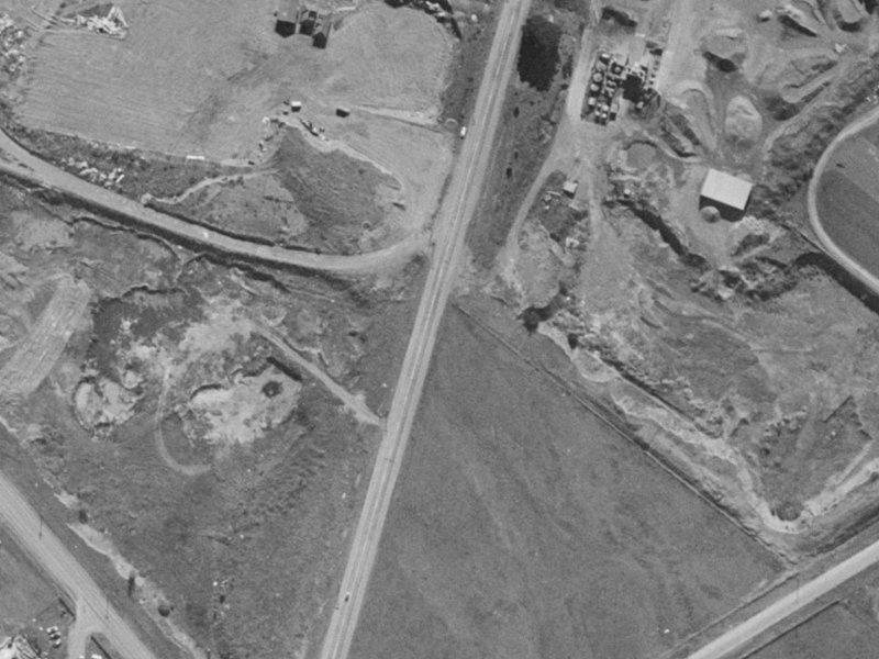 241 Springs Road from the air, 1970-1974