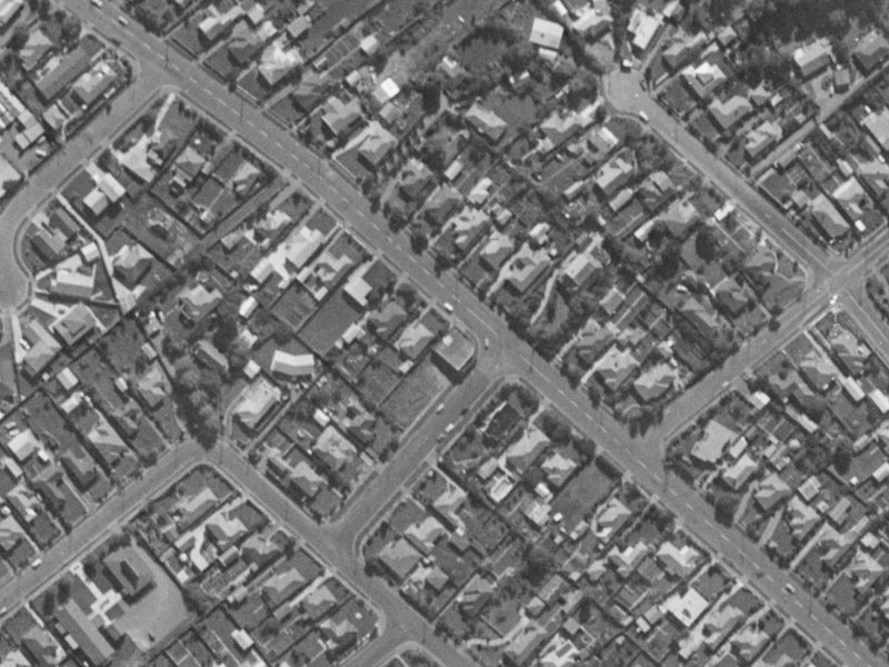 96 Hoon Hay Road from the air, 1970-1974