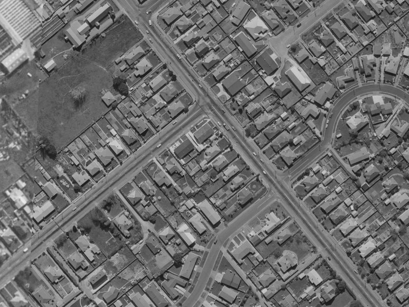 199 Barrington Street from the air, 1970-1974