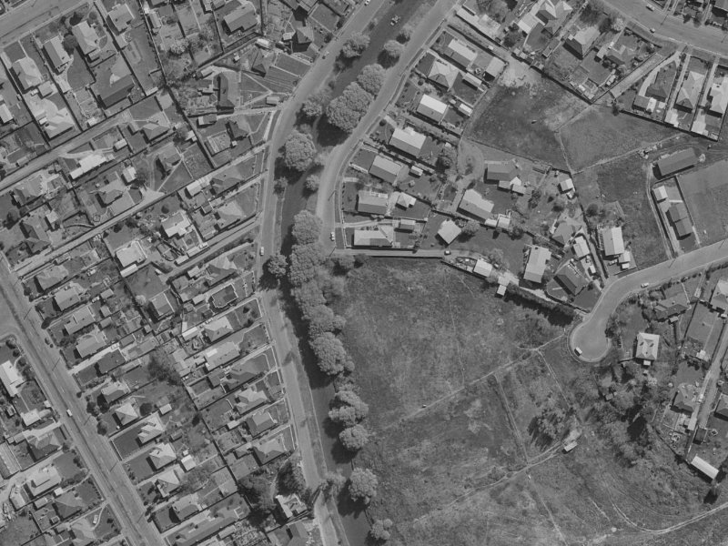 271 Fifield Terrace from the air, 1970-1974