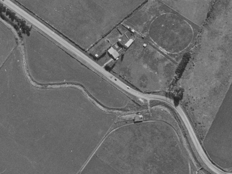 152 Awatea Road from the air, 1970-1974