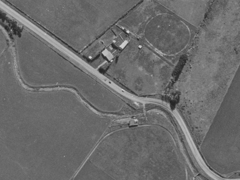 154 Awatea Road from the air, 1970-1974