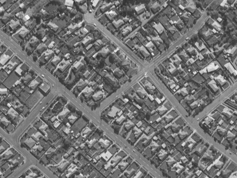 1 Smartlea Street from the air, 1970-1974