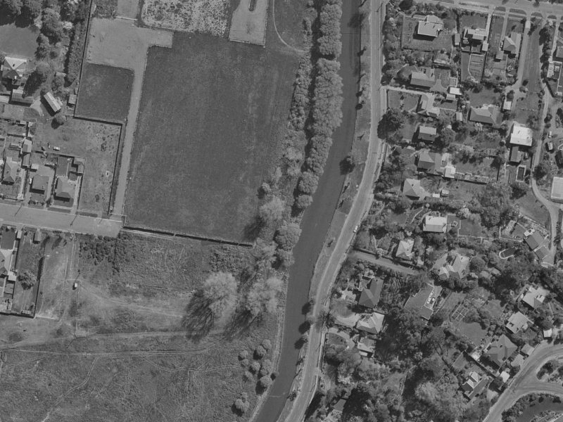 56 Butler Street from the air, 1970-1974