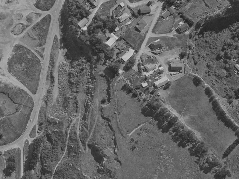 56 Balmoral Lane from the air, 1970-1974