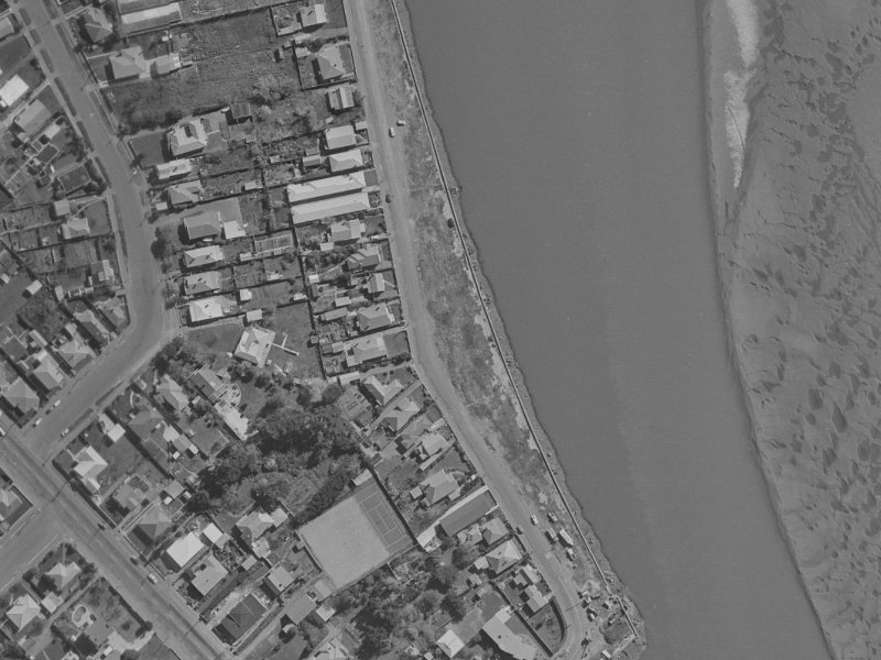35 Beachville Road from the air, 1970-1974