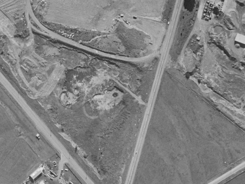 214 Springs Road from the air, 1970-1974