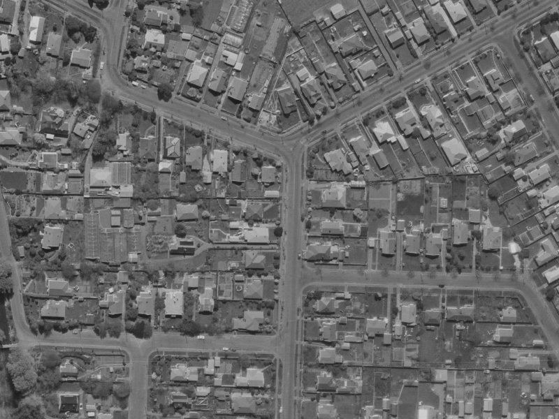 17 Saint Martins Road from the air, 1970-1974