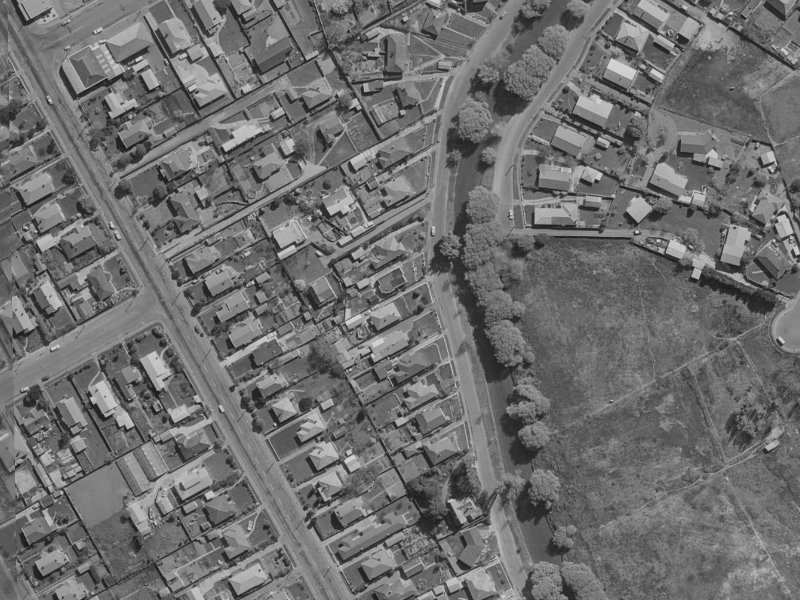 278 Riverlaw Terrace from the air, 1970-1974