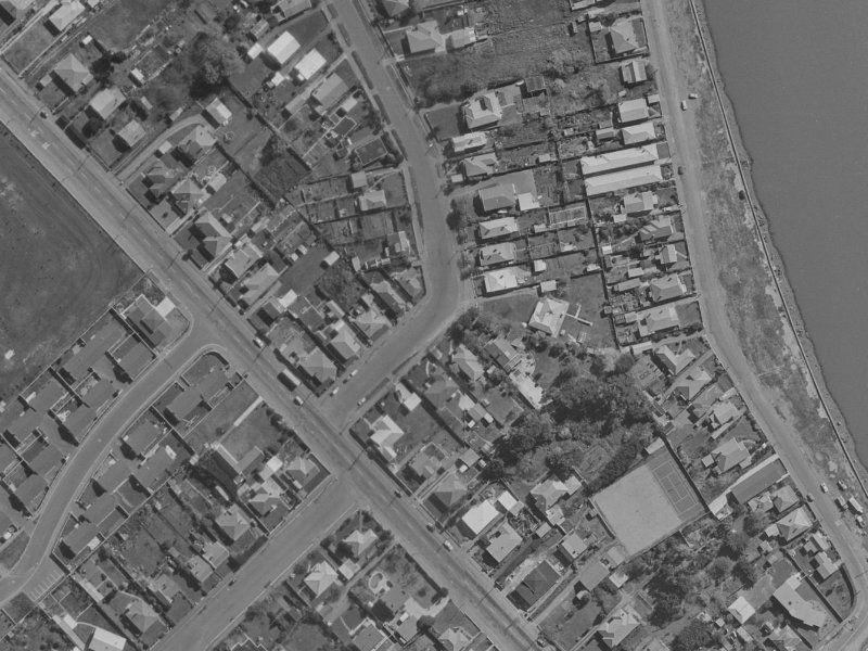 8 Celia Street from the air, 1970-1974