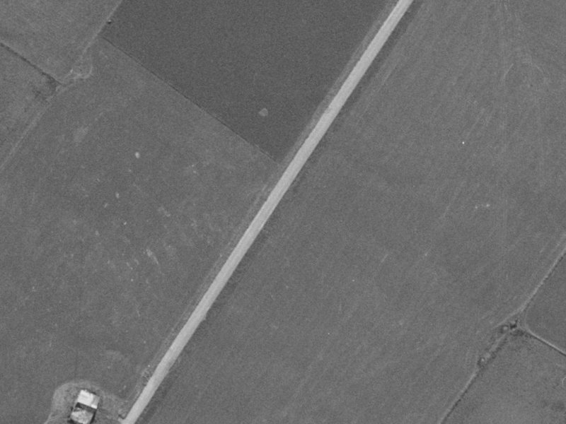 Owaka Road from the air, 1970-1974