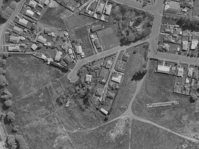 Ombersley Terrace from the air, 1970-1974