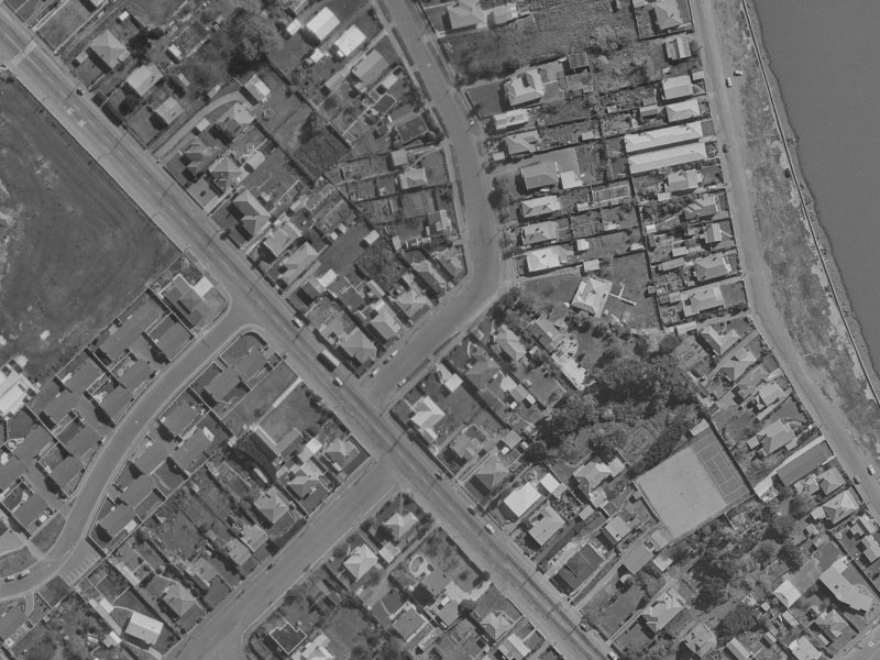 7 Celia Street from the air, 1970-1974
