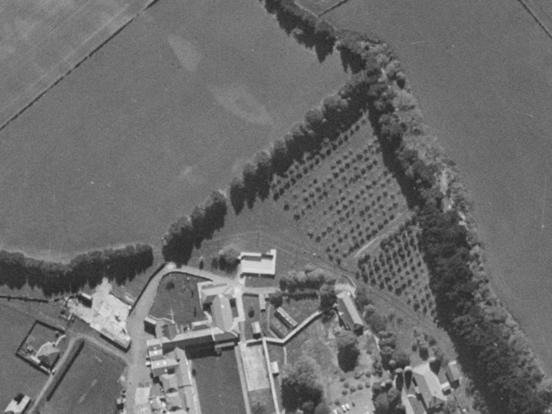 92 McMahon Drive from the air, 1970-1974