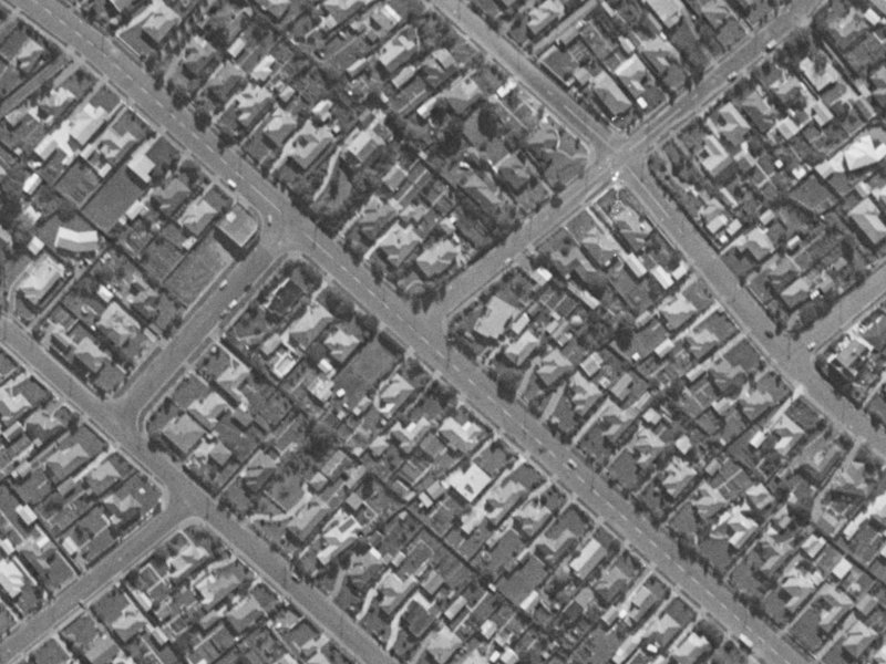 111A Hoon Hay Road from the air, 1970-1974