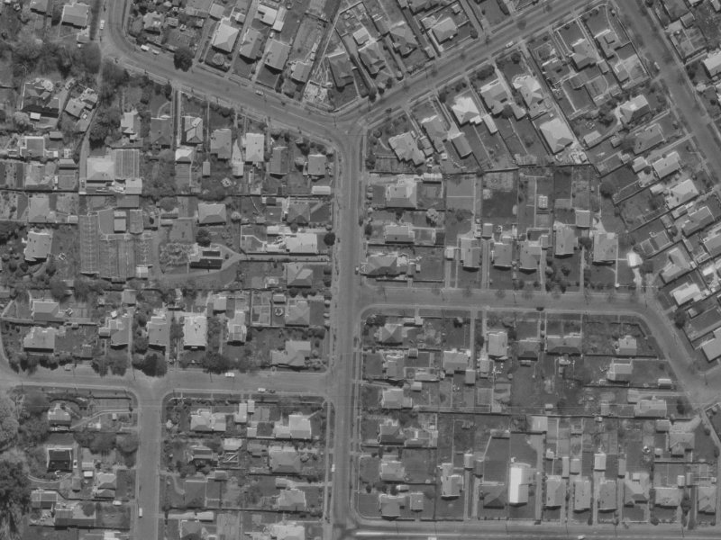 14 Saint Martins Road from the air, 1970-1974