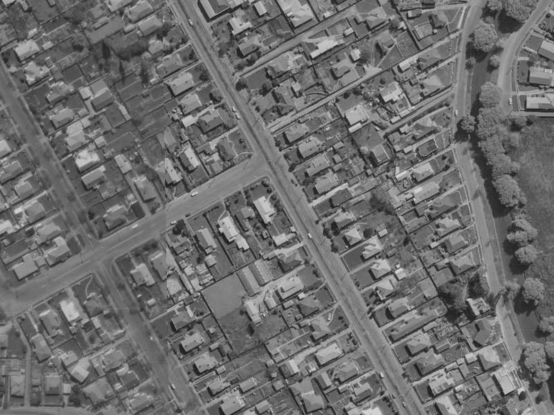 71 Wilsons Road South from the air, 1970-1974