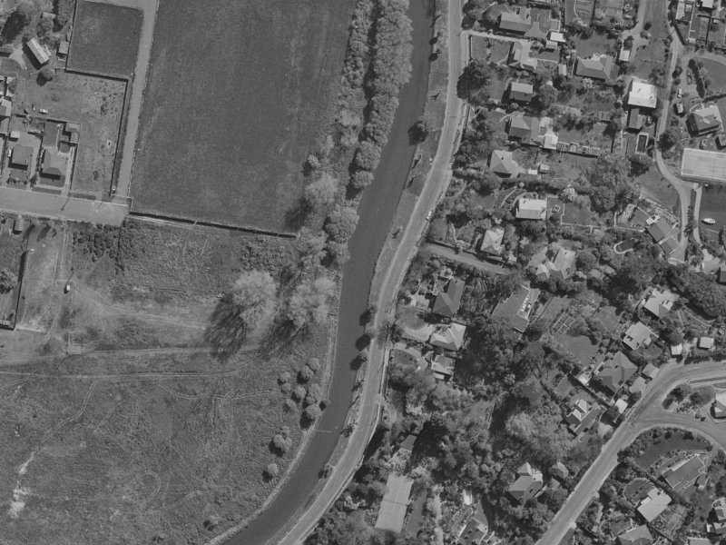 61 Aynsley Terrace from the air, 1970-1974