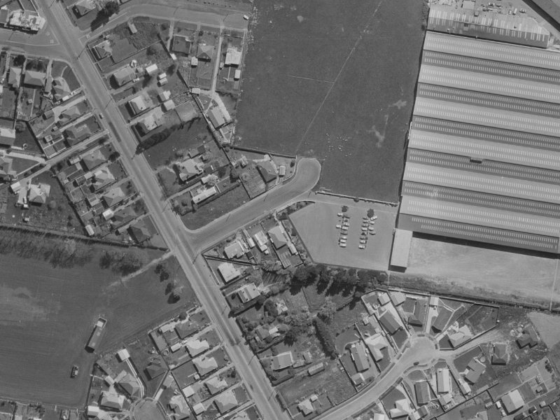 6 Kennedy Place from the air, 1970-1974