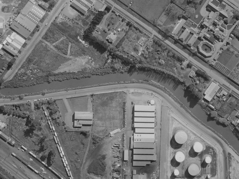 216 Cumnor Terrace from the air, 1970-1974