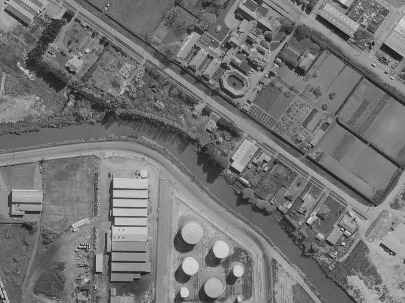 38 Broad Street from the air, 1970-1974