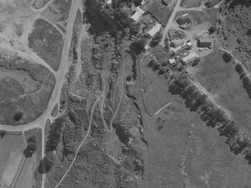 32 Glenstrae Road from the air, 1970-1974