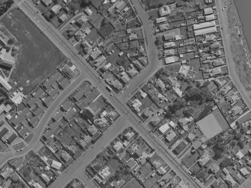1 Celia Street from the air, 1970-1974