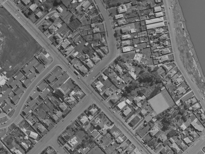 4 Celia Street from the air, 1970-1974