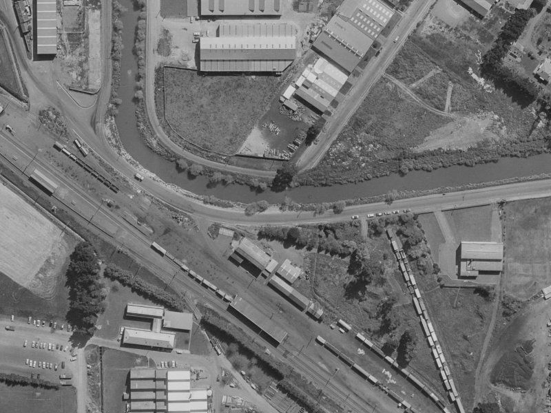 202 Cumnor Terrace from the air, 1970-1974