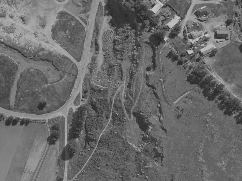17 Glenstrae Road from the air, 1970-1974