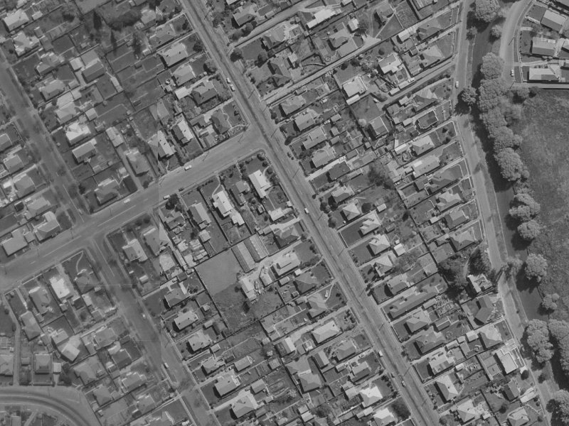 71A Wilsons Rd S from the air, 1970-1974