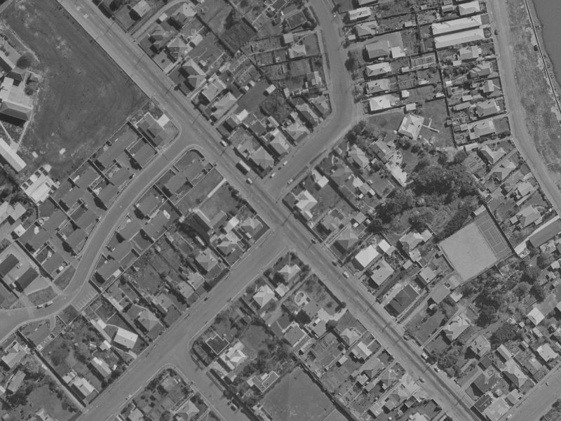 63 Main Road from the air, 1970-1974