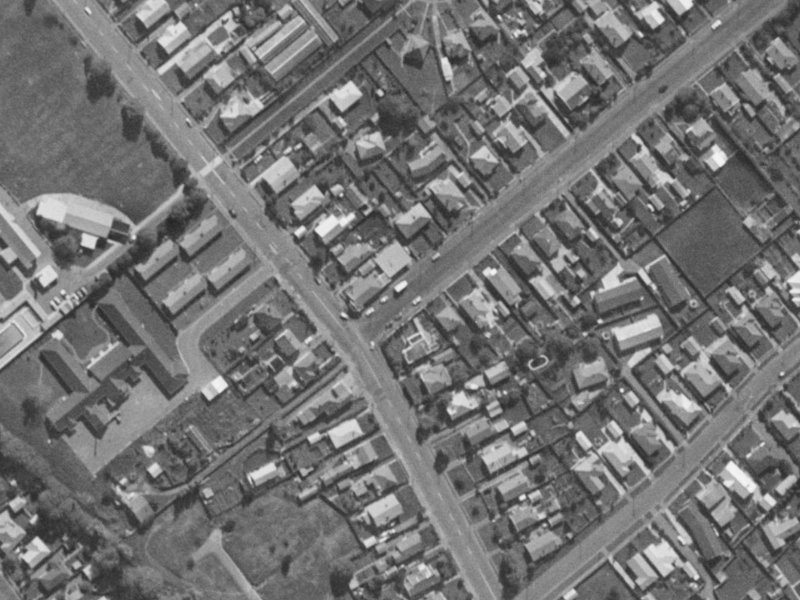 5 Stourbridge Street from the air, 1970-1974