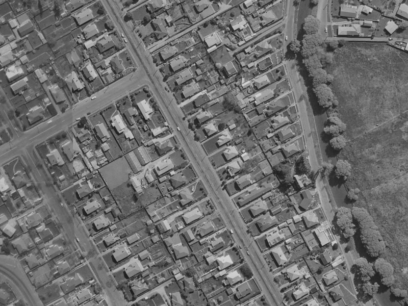62 Wilsons Rd S from the air, 1970-1974