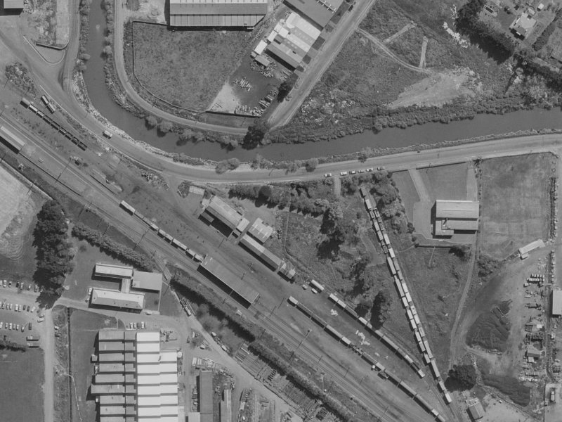 202a Cumnor Terrace from the air, 1970-1974
