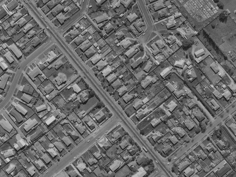 156 Barrington Street from the air, 1970-1974