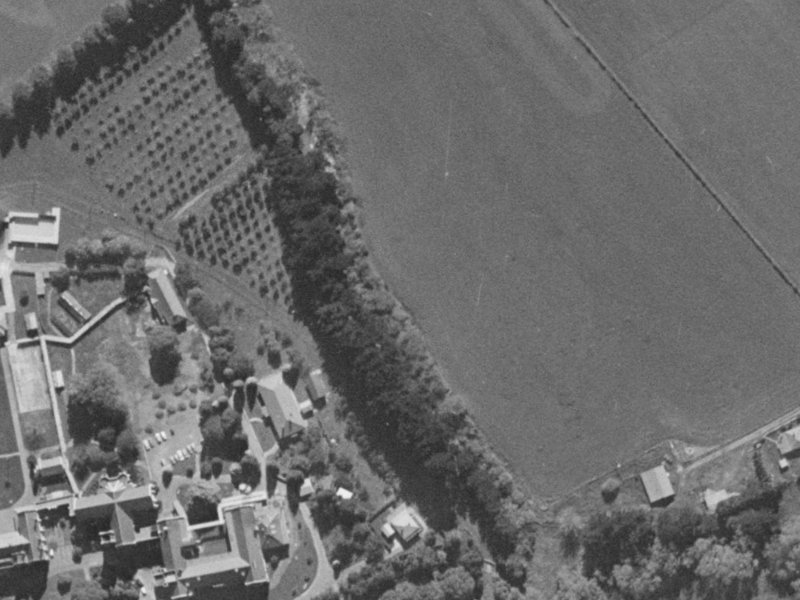 26B Nash Road from the air, 1970-1974