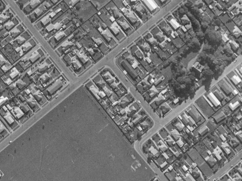 4 Waters Street from the air, 1970-1974