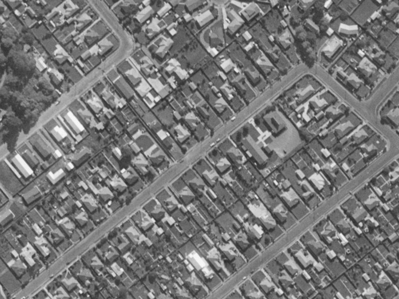 18 Downing Street from the air, 1970-1974