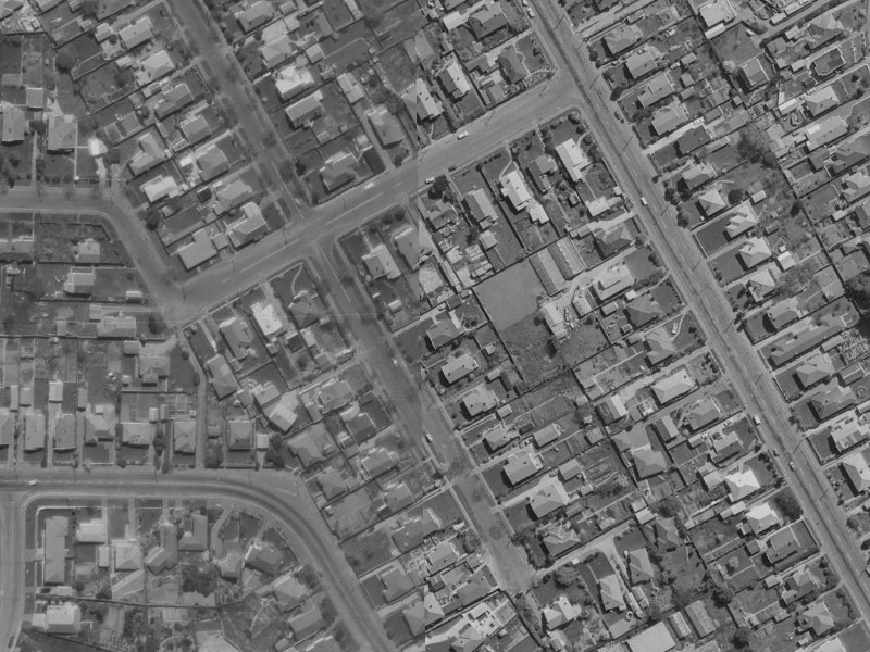 47 Ngaio Street from the air, 1970-1974