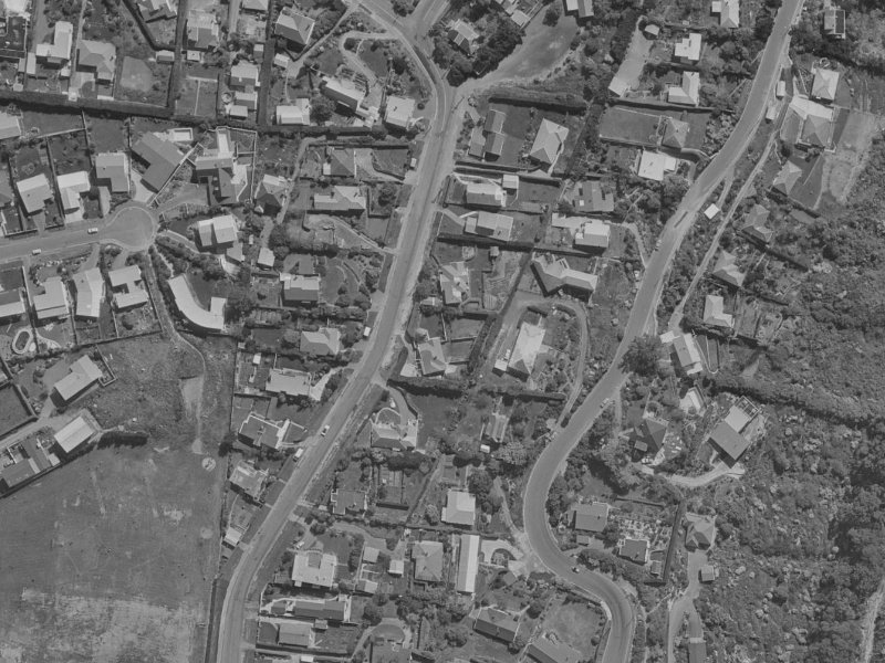 55 Major Hornbrook Road from the air, 1970-1974