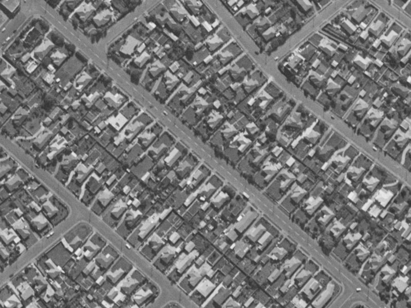 123 Hoon Hay Road from the air, 1970-1974