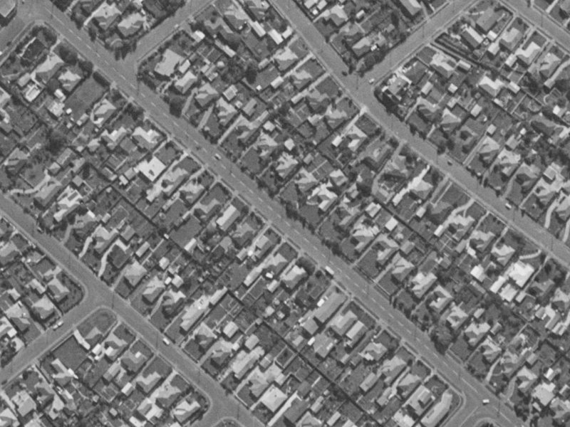 125 Hoon Hay Road from the air, 1970-1974