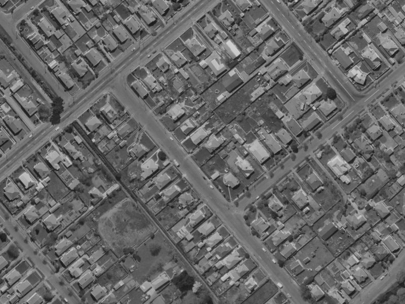 30 Young Street from the air, 1970-1974