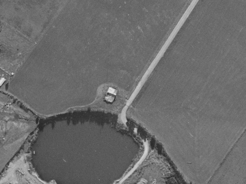 38R Owaka Road from the air, 1970-1974