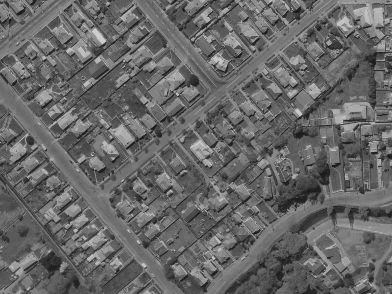 16 Aylmer Street from the air, 1970-1974