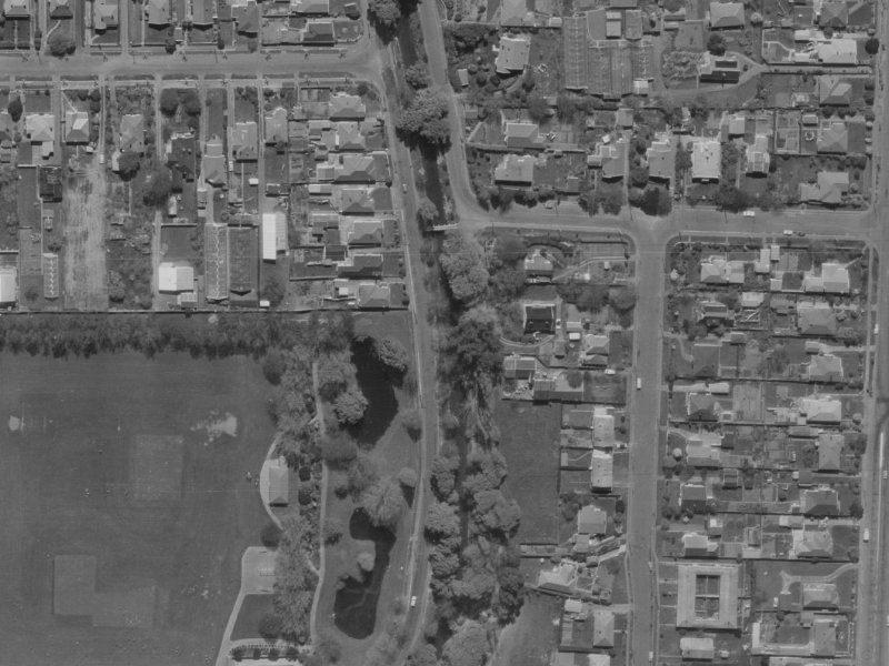 4A Kowhai Terrace from the air, 1970-1974