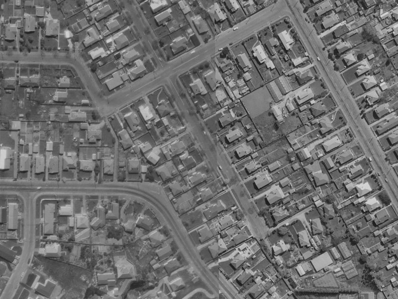 39-59 Ngaio Street from the air, 1970-1974